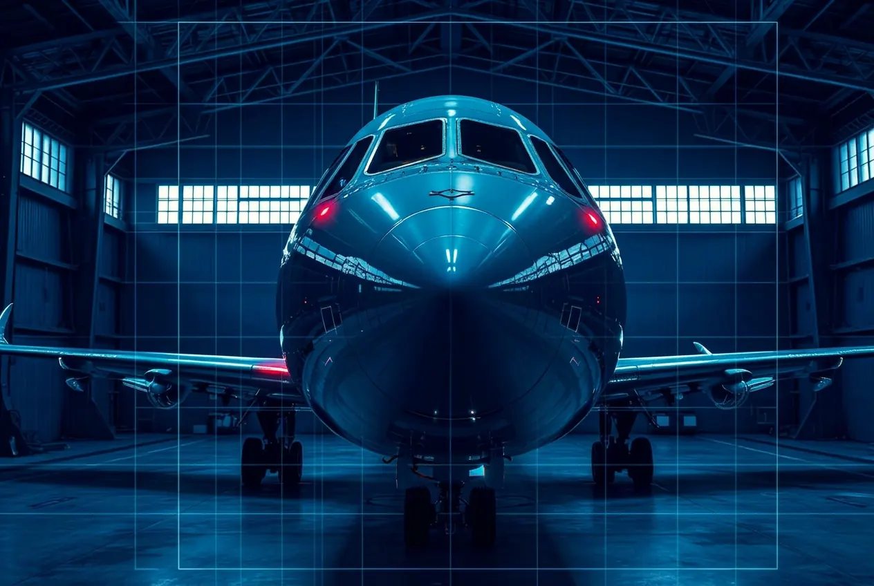 Aircraft panel with computer-vision defect overlays